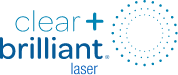 The Clear + Brilliant laser logo